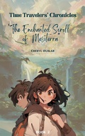 Cover: "The Enchanted Scrolls of Mesoterra" (Time Travelers' Chronicles, #2) - Cheryl Dublar