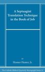 Bild: A Septuagint Translation Technique in the Book of Job - Pickwick Publications