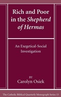 Cover: Rich and Poor in the Shepherd of Hermas - Pickwick Publications