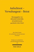 Abbildung von: Aufsichtsrat - Verwaltungsrat - Beirat - Mohr Siebeck