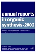 Cover: Annual Reports in Organic Synthesis (2002) - Academic Press