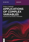 Cover: Applications of Complex Variables - De Gruyter