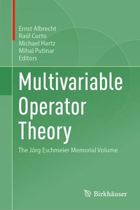 Enlarge image Cover: Multivariable Operator Theory - Birkhäuser