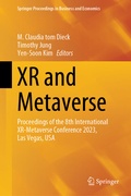 Cover: XR and Metaverse - Springer