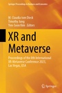 Cover: XR and Metaverse - Springer