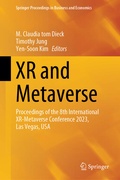 Cover: XR and Metaverse - Springer