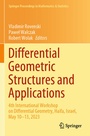 Cover: Differential Geometric Structures and Applications - Springer