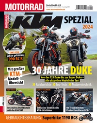 Abbildung von: Motorrad KTM Spezial 2024 - Motorbuch Verlag