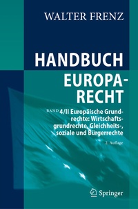 Abbildung von: Handbuch Europarecht - Springer