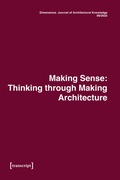 Cover: Dimensions. Journal of Architectural Knowledge - transcript