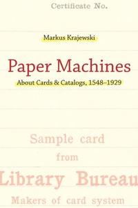 Abbildung von: Paper Machines - MIT Press