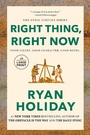 Cover: Right Thing, Right Now - Random House Large Print