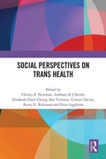 Cover: Social Perspectives on Trans Health - Routledge