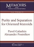 Bild: Purity and Separation for Oriented Matroids - American Mathematical Society