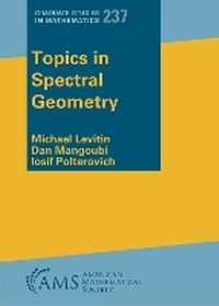 Abbildung von: Topics in Spectral Geometry - American Mathematical Society