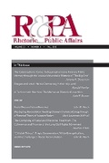 Cover: Rhetoric & Public Affairs 23, no. 3 - Michigan State University Press