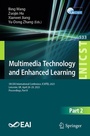 Cover: Multimedia Technology and Enhanced Learning - Springer