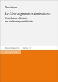 Cover: Le "Liber augmenti et diminutionis" - Franz Steiner Verlag