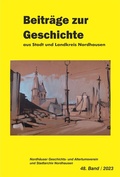 Cover: Die Gelbe Reihe / Beitr&auml;ge zur Geschichte aus Stadt und Landkreis Nordhausen - Druck und Verlag Iffland