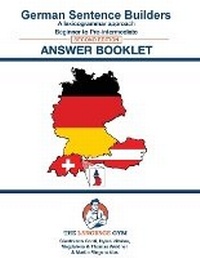 Enlarge image Cover: German Sentence Builder - Answer Booklet 2nd Ed. - Piefke Trading Singapore