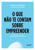 Cover: O que n&atilde;o te contam sobre empreender - Editora Belas-Letras