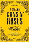 Cover: A saga do Guns N' Roses - Editora Belas-Letras