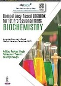 Cover: Competency Based Logbook for 1st Professional MBBS Biochemistry - Jaypee Brothers Medical Publishers