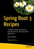 Cover: Spring Boot 3 Recipes - APress