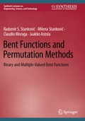 Cover: Bent Functions and Permutation Methods - Springer