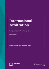 Abbildung von: International Arbitration - Schulthess Juristische Medien