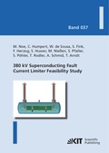 Cover: 380 kV Superconducting Fault Current Limiter Feasibility Study - KIT Scientific Publishing
