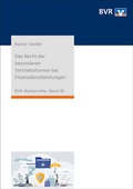 Cover: Das Recht der besonderen Vertriebsformen bei Finanzdienstleistungen - DG Nexolution