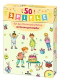 Cover: 50 Spiele f&uuml;r den Kindergeburtstag im Kindergartenalter - moses Verlag