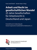 Cover: Arbeit und Recht im gesellschaftlichen Wandel - Delgany Publishing