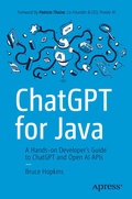 Cover: ChatGPT for Java - APress