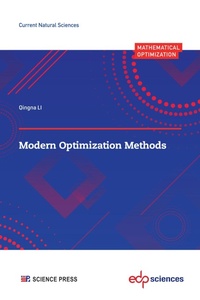Enlarge image Cover: Modern Optimization Methods - EDP sciences