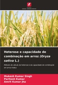 Cover: Heterose e capacidade de combinacao em arroz (Oryza sativa L.) - Edicoes Nosso Conhecimento