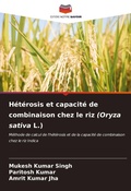 Cover: Heterosis et capacite de combinaison chez le riz (Oryza sativa L.) - Editions Notre Savoir