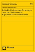 Abbildung von: Indirekte Horizontalverflechtungen zwischen Wettbewerbs-, Kapitalmarkt- und Aktienrecht - Nomos