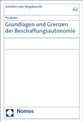 Abbildung von: Grundlagen und Grenzen der Beschaffungsautonomie - Nomos