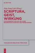 Cover: Scriptura, Geist, Wirkung - De Gruyter
