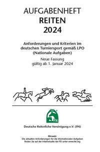 Abbildung von: Aufgabenheft - Reiten 2024 - FN Verlag