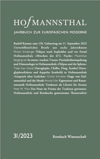 Enlarge image Cover: Hofmannsthal - Nomos