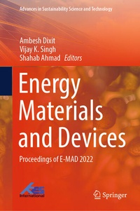 Enlarge image Cover: Energy Materials and Devices - Springer