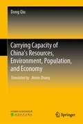 Cover: Carrying Capacity of China's Resources, Environment, Population, and Economy - Springer
