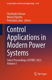 Enlarge image Cover: Control Applications in Modern Power Systems - Springer