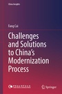 Cover: Challenges and Solutions to China's Modernization Process - Springer