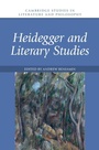Cover: Heidegger and Literary Studies - Cambridge University Press