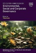 Abbildung von: Research Handbook on Environmental, Social and Corporate Governance - Edward Elgar Publishing
