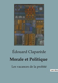 Abbildung von: Morale et Politique - Shs Editions
